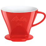 Melitta Röd Kaffefilterhållare Porslin